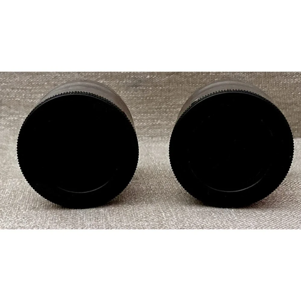 MCM Salt & Pepper Shaker Set 18-8 Stainless Mid Century Danish Modern Aesthetic